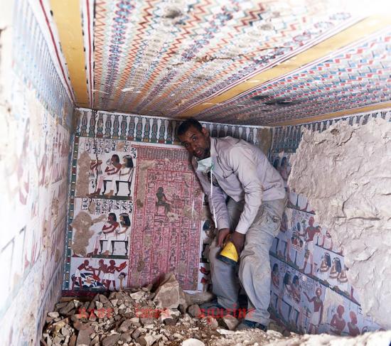 Arce discover satmut tomb in qurna by luxor times 4