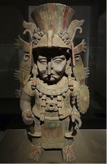 Chaak the maya rain god