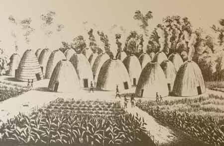 Wichita indian village 1850 1875